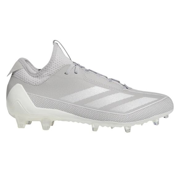 Adidas Mens Adizero Electric 1 Football Cleats US 9 Grey White Athletic EUC - Picture 1 of 13